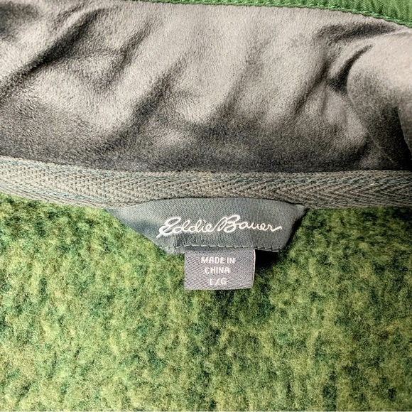 Eddie Bauer Fleece Pullover Sweater size Large - Picture 6 of 10